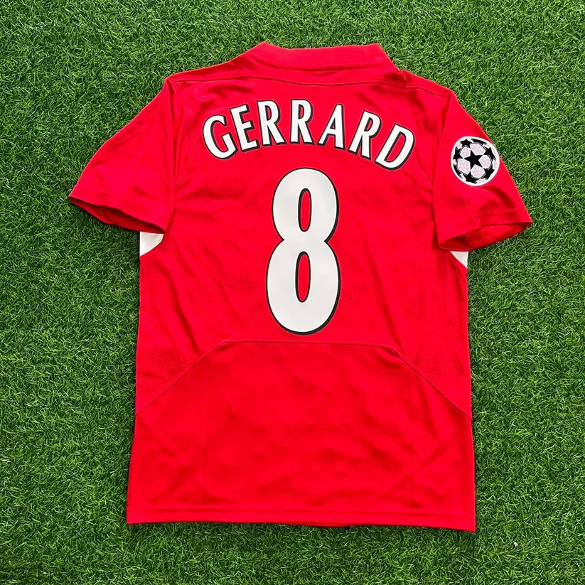 Liverpool 2005 Champions League Final Red Retro Jersey