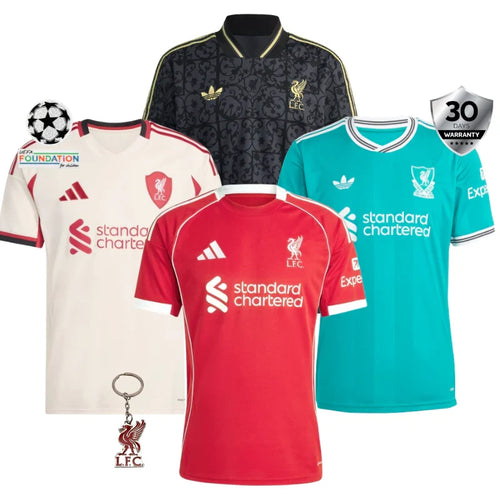 COMBO Liverpool 2025/26 + LFSTLR Jersey + Free Shipping Worldwide