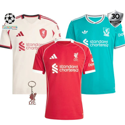 COMBO Liverpool 2025/26 + Free Shipping Worldwide