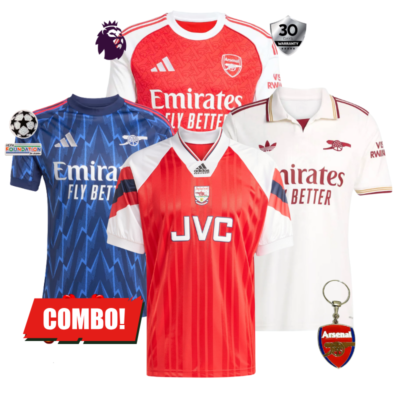 COMBO Arsenal 2025/26 + 92/94 Remake + Free Shipping Worldwide