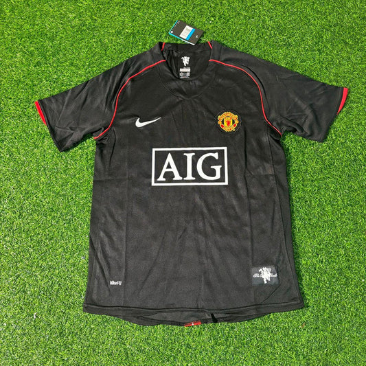 #Rooney Manchester United 2007-2008 Black Retro Jersey