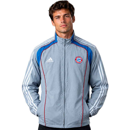 BAYERN MUNICH 26/27  - Windbreaker Grey + Keychain FREE