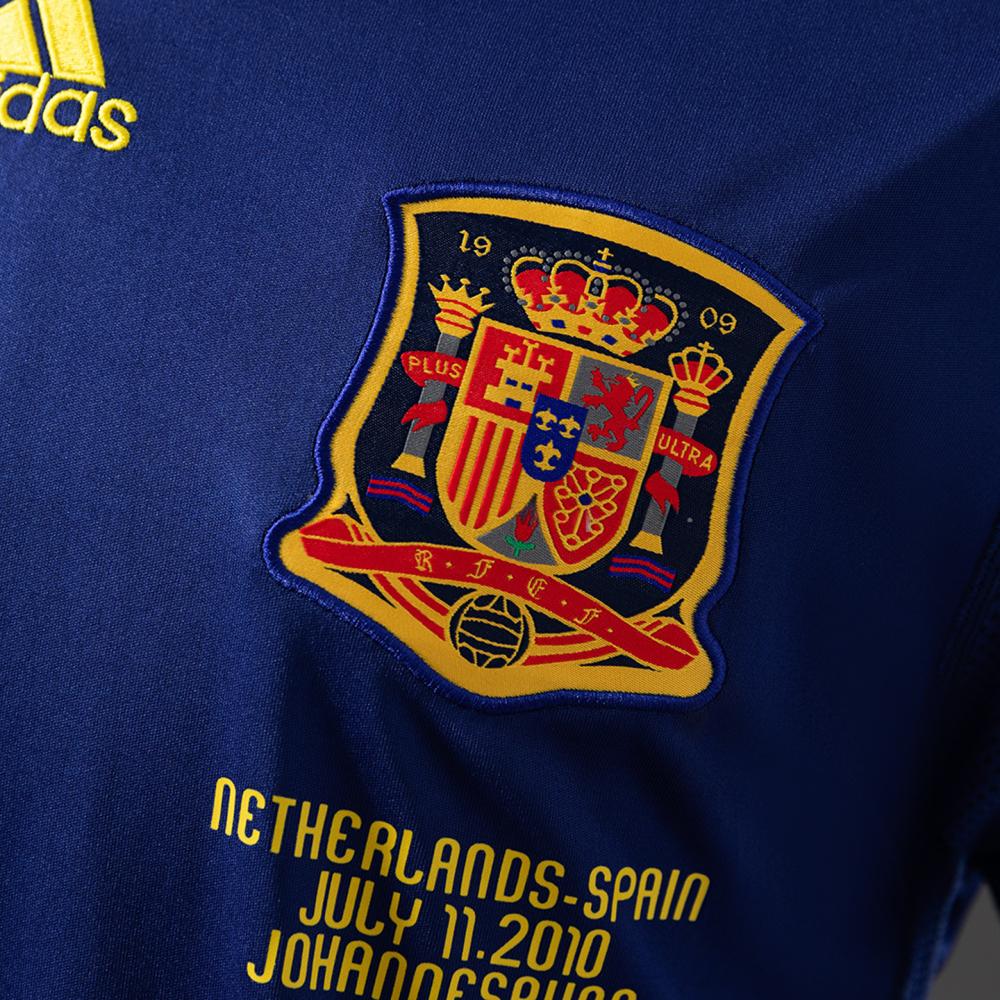 Spain 2010 World Cup Final Retro Jersey