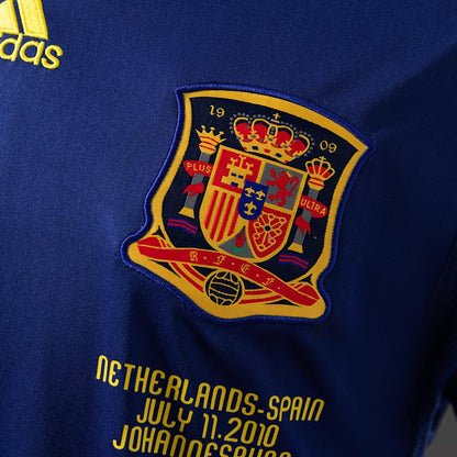 Spain 2010 World Cup Final Retro Jersey